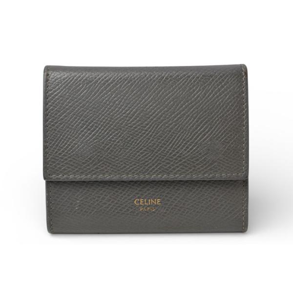 CELINE（セリーヌ） 財布/ミニ財布 レディース 三つ折り財布 グレー