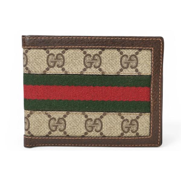 GUCCI（グッチ） 二つ折り財布 シェリーライン オールドグッチ GUCCI