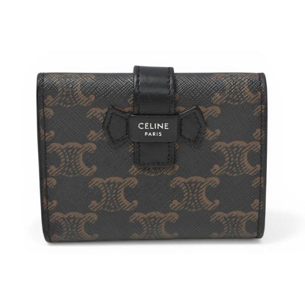 CELINE（セリーヌ） 財布/ミニ財布 三つ折り財布 ファイン ストラップ