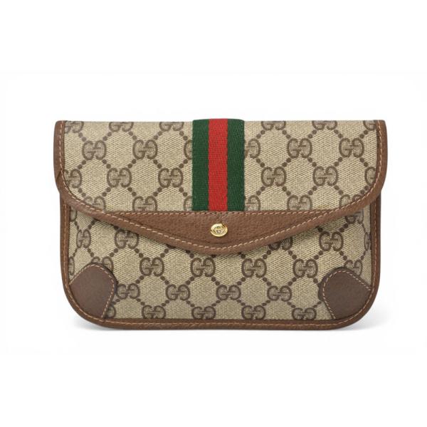 GUCCI（グッチ） ポーチ オールドグッチ/ヴィンテージ GGプラス