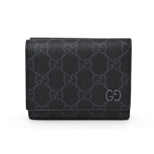 GUCCI（グッチ） 未使用 ミニ財布/三つ折り GGディテール 折財布 GG
