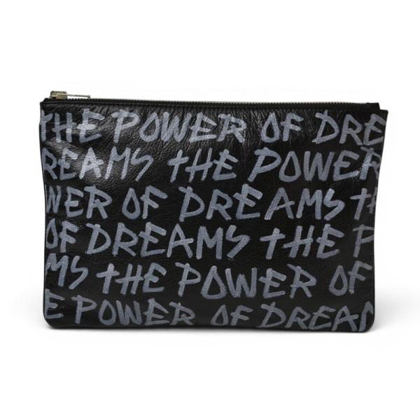 バレンシアガ クラッチバッグ/セカンドバッグ BALENCIAGA Graffiti Leather/グラフィティ レザー ブラック 535532