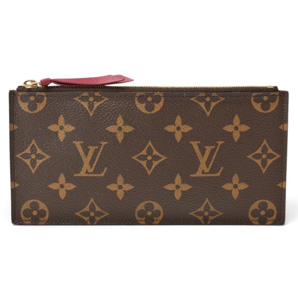 ルイヴィトン ポーチ/フラットポーチ LOUIS VUITTON ポシェット フェリシー ポーチのみ M61276 モノグラム/フューシャ
