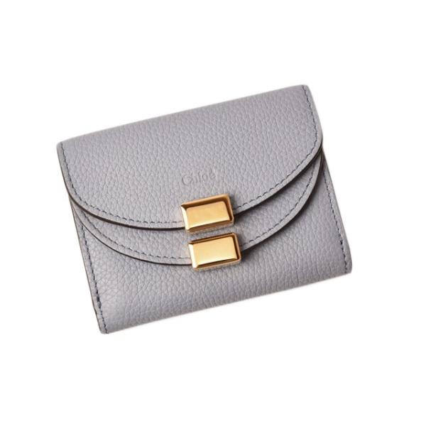 クロエ ミニ財布 ミニウォレット Chloe 折財布 Georgia ジョージア ウォッシュブルー Chc17up1043 4e2 Buyee Servicio De Proxy Japones Buyee Compra En Japon