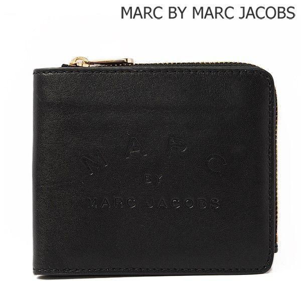Marc By Marc Jacobs マークバイマークジェイコブス 折財布 メンズライン レザー Black ブラック M Buyee 日本代购平台 产品购物网站大全 Buyee一站式代购 Bot Online