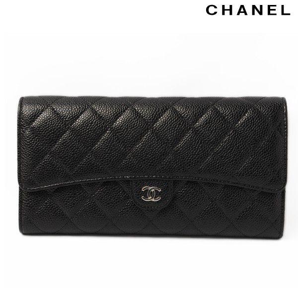 CHANEL シャネル 長財布/マルチウォレット A68705 キャビアスキン 