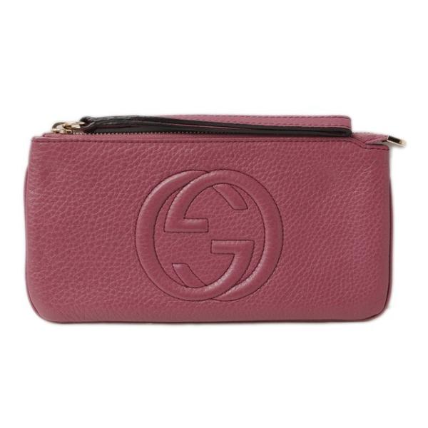 ダブルG グッチ ミニクラッチバッグ/ポーチ/スマホポーチ GUCCI