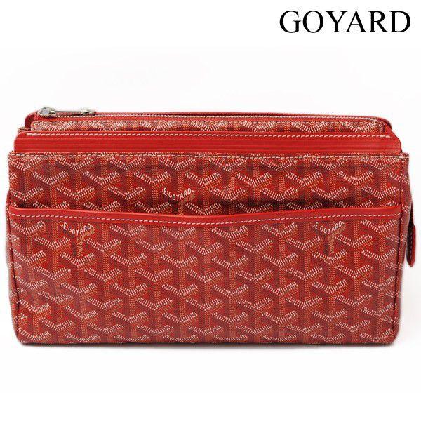 Goyard ゴヤール クラッチバッグ セカンドバッグ コーティングキャンバス レッド Gy 018 Import Shop P I T 通販 Yahoo ショッピング