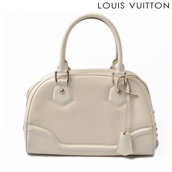 ルイヴィトン ショルダーバッグ LOUIS VUITTON エピ ボーリング モンテーニュPM イヴォワール M5932J