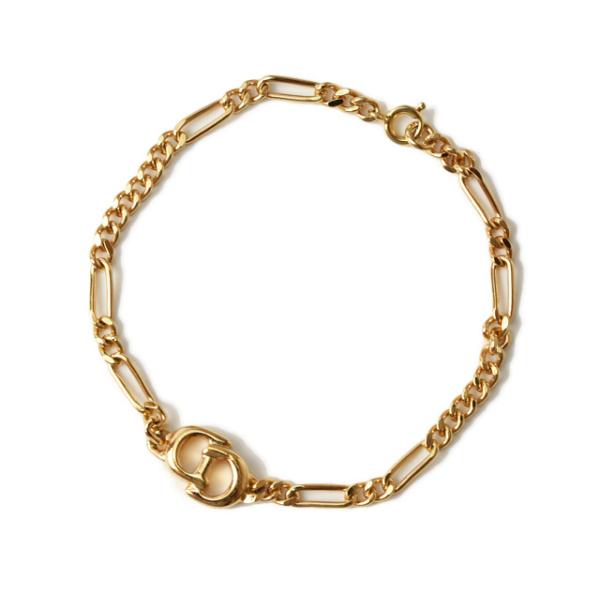 M4947 Dior ディオール CDロゴ ブレスレット ヴィンテージ ゴールド CDロゴプレートブレスレット ゴールド ヴィンテージ|ディオール