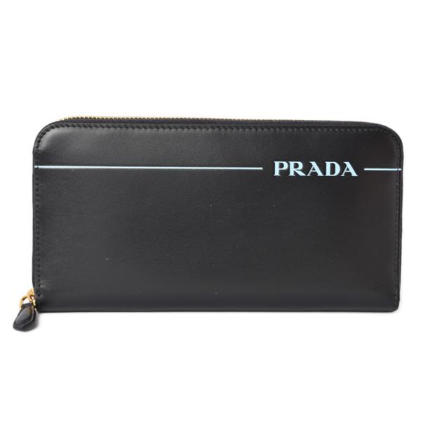 PRADA プラダ アウトレット 財布 長財布 1ML506 CITY CALF/カーフ NERO 