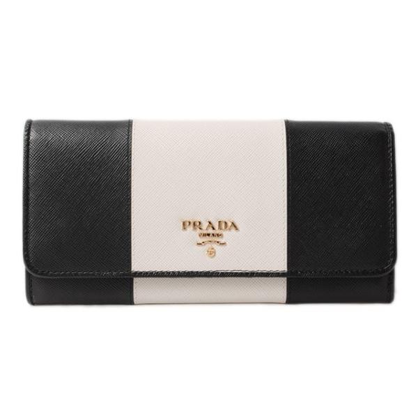PRADA（プラダ） 財布 長財布 1M1132 SAFFIANO/サフィアノ TALCO/NERO 