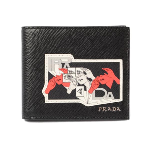 プラダ 財布 メンズ向け PRADA 折財布/札入れ 2MO513 SAFFIANO