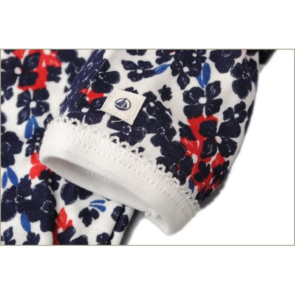プチバトー 足付ロンパース アンダーウェア Petit Bateau ベビー 女の子 ピコレース フラワー柄 出産祝い Buyee 日本代购平台 产品购物网站大全 Buyee一站式代购 Bot Online