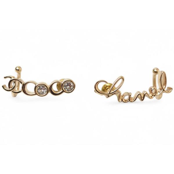 CHANEL（シャネル） ピアス アクセサリー COCO/ロゴ ラインストーン