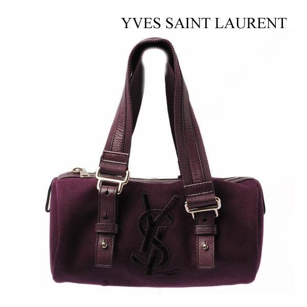 イヴ サンローラン ミニボストンバッグ Yves Saint Laurent カハラ