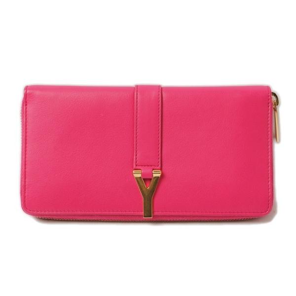 サンローランパリ 財布 YSL SAINT LAURENT PARIS 長財布 カーフ  