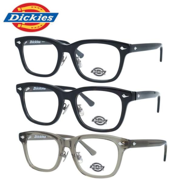 Dickies（ディッキーズ） メガネ フレーム 伊達メガネ 度付き 度入り