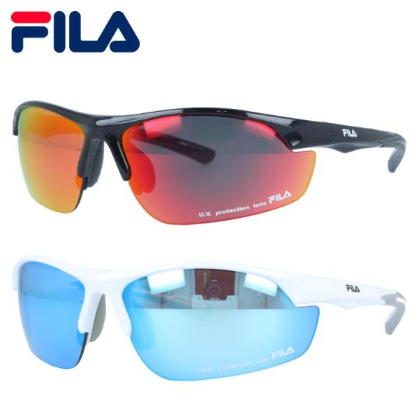 FILA（フィラ） サングラス スポーツ ミラーレンズ アジアンフィット