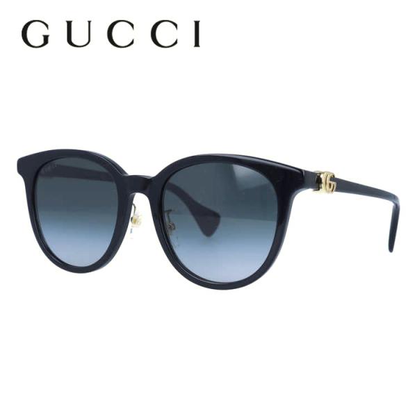 グッチ サングラス 大きめ ダブルG GUCCI GG1073SK 002 54 日本製 UV