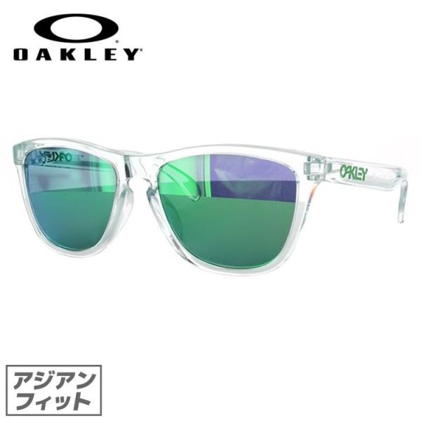 オークリー サングラス フロッグスキン マット クリアウッド OO9245 Frogskins 艶消し アジアンフィット Low Bridge Fit ウェリントン 男女兼用 ユニセックス マット セルフレーム メンズ レディース OAKLEY Frogskins オークリー サングラス フロッグスキン 国内正規品 ミラー
