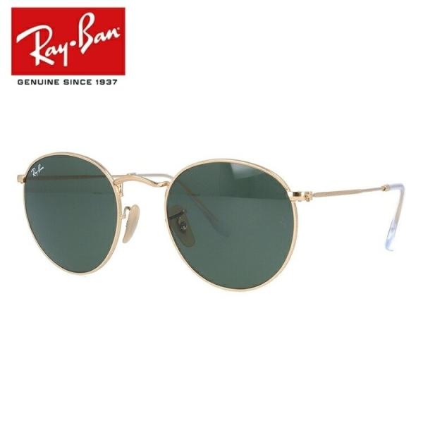 ���C�o�� �T���O���X RB3447 001 50 ROUND METAL ���E���h���^�� ���M�����[�t�B�b�g ���E���h RayBan �C�O���K�i UV�J�b�g �v���[���g �M�t�g