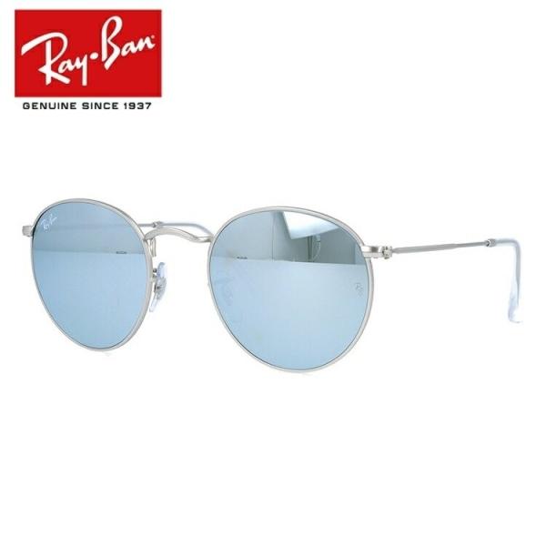 レイバン サングラス RB3447 019/30 50 ROUND METAL ラウンドメタル レギュラーフィット ラウンド ミラー RayBan 海外正規品 UVカット プレゼント ギフト