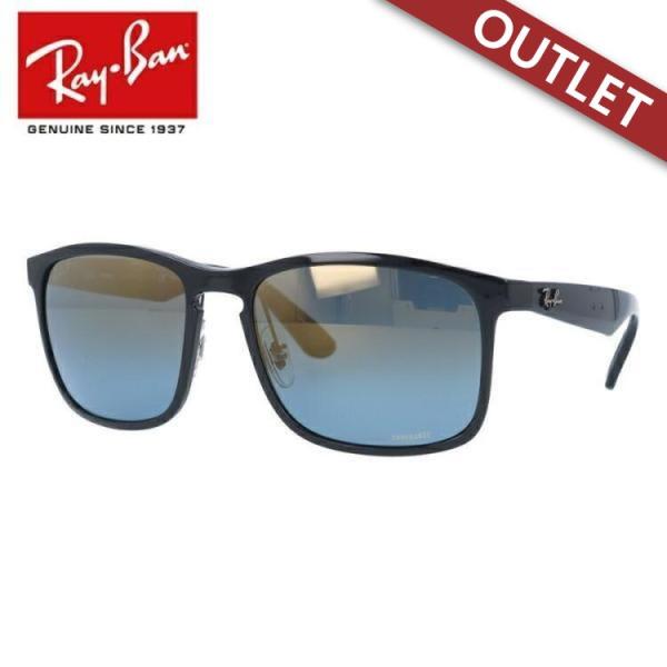 訳あり アウトレット レイバン 偏光 サングラス メンズ レディース 度付き対応 ray-ban RB4264 601/J0 58 CHROMANCE クロマンス RayBan 海外正規品