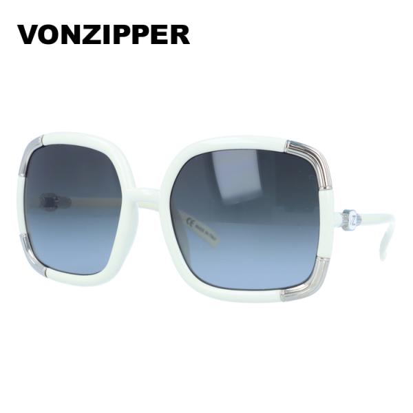 【訳あり】ボンジッパー サングラス VONZIPPER ALOTTA アロッタ WGC ホワイト WHITE GLOSS GRADIENT メンズ レディース UVカット メガネ VONZIPPER（ボンジッパー） サングラス アロッタ ALOTTA WGC WHITE