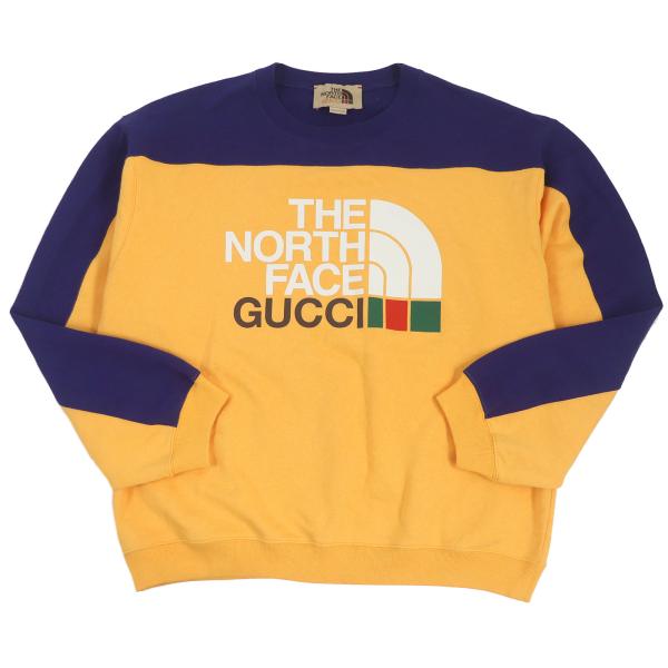 美品 GUCCI グッチ THE NORTH FACE 21AW 671449 バイカラー ロゴ 美品 GUCCI グッチ THE NORTH FACE 21AW 671449 バイカラー ロゴ