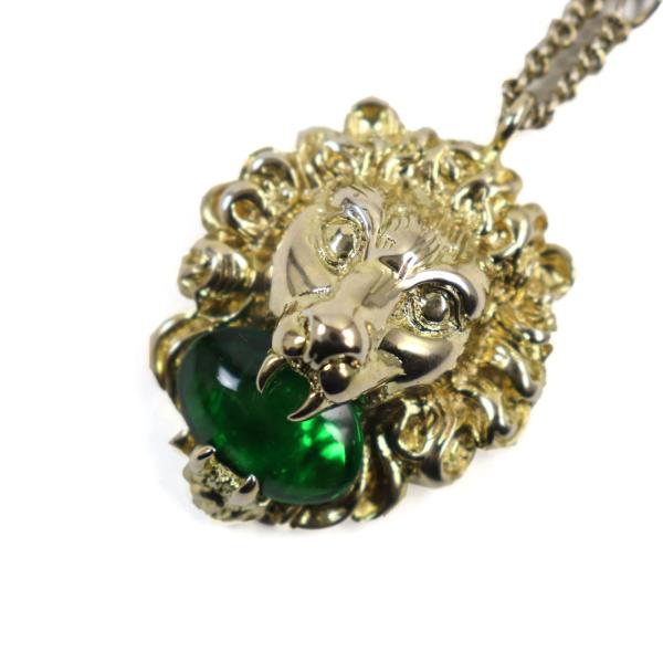 GUCCI 良品 グッチ 412885 ライオンヘッド カラーストーン GUCCI 良品 グッチ 412885 ライオンヘッド カラーストーン