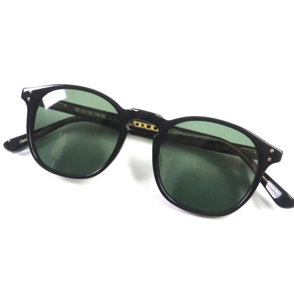 【ドンドン見直し】極美品▼35/139 TOKYO KURO クロ ウエリントン アイウェア サングラス ブラック ゴールド 47□20-145 日本製 メンズ ドンドン見直し】極美品▽35/139 TOKYO KURO クロ ウエリントン アイ