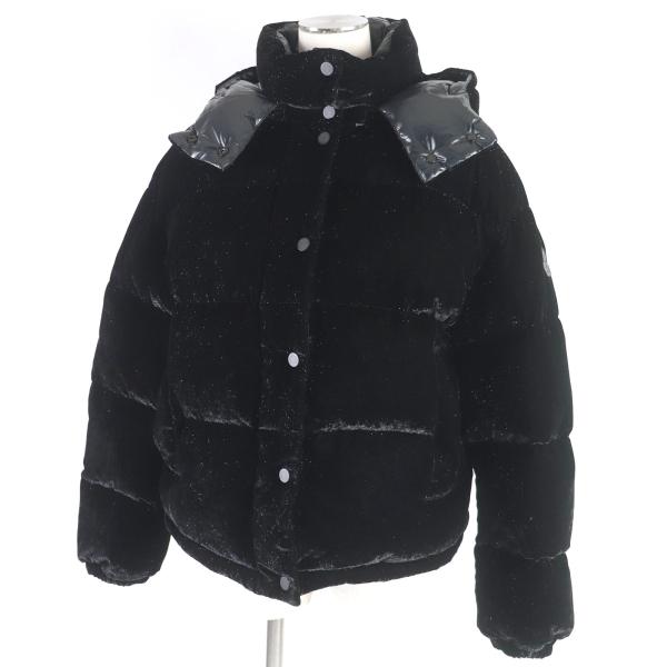 極美品□MONCLER モンクレール 21-22AW DAOS ロゴワッペン付き ラメ 