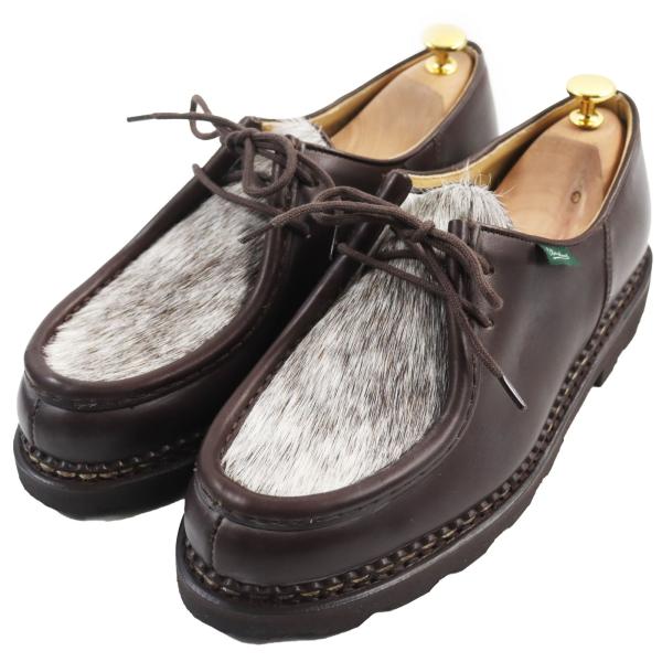 未使用品○Paraboot パラブーツ 715722 MICHAEL PONY ミカエル ポニー 