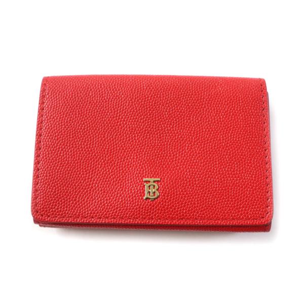 BURBERRY（バーバリー） 未使用品☆BURBERRY TBロゴ レザー コンパクト