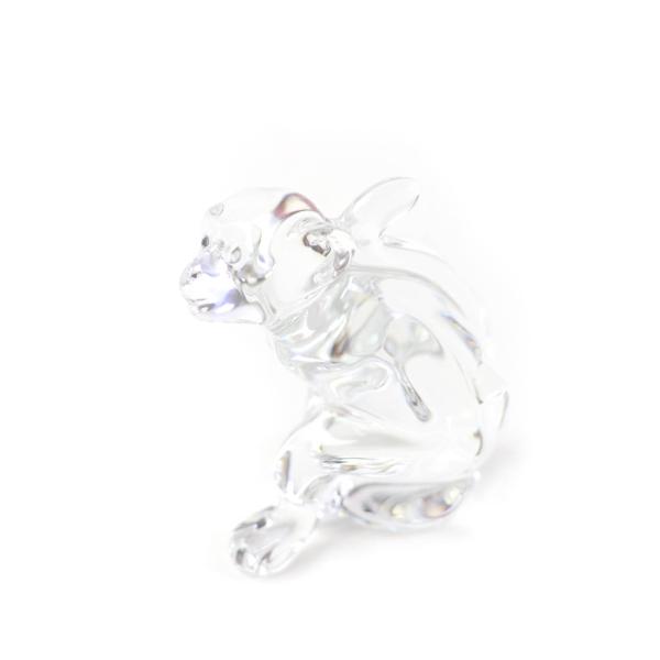 バカラ 未使用品☆Baccarat サルモチーフ 置物 フィギュリン バカラ 未使用品☆Baccarat サルモチーフ 置物 フィギュリン