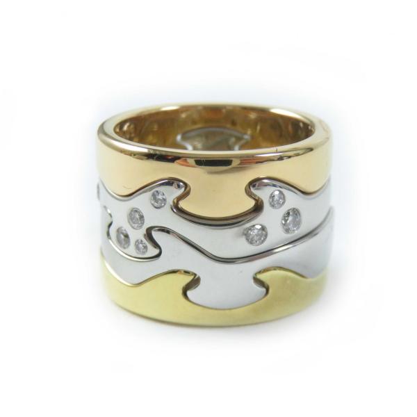 極美品◎Georg Jensen ジョージジェンセン フュージョンリング・指輪 4  
