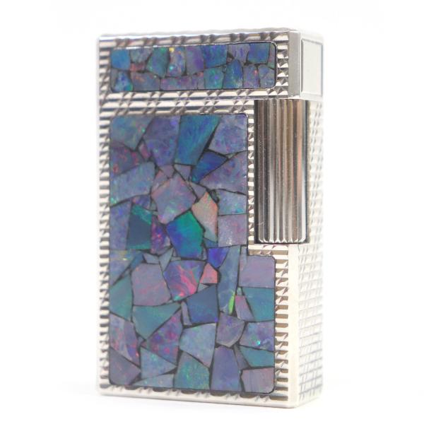 極美品□Dupont デュポン ライン1 ロング シェルモザイク ローラー式