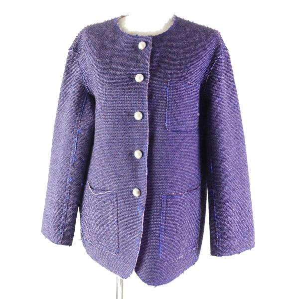 CHANEL 美品◎CHANEL シャネル P45867 Fパールココマークボタン  