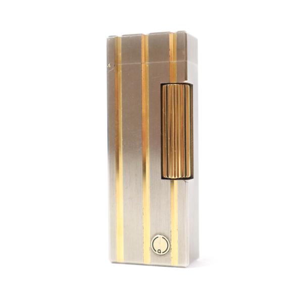 dunhill（ダンヒル） 外装良品☆Dunhill スクエア ストライプ柄