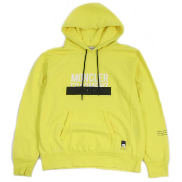 モンクレール×フラグメント マグリア ロゴプリント　プルオーバーパーカー モンクレール×フラグメント マグリア ロゴプリント プルオーバー