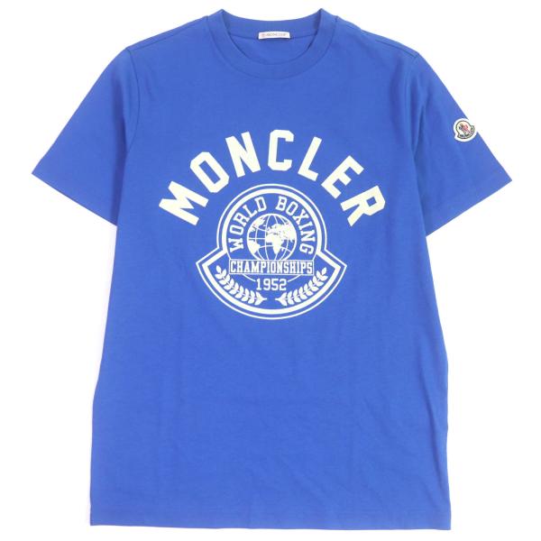 MONCLER 未使用品□MONCLER モンクレール 2022年製 SS TSHIRT コットン 
