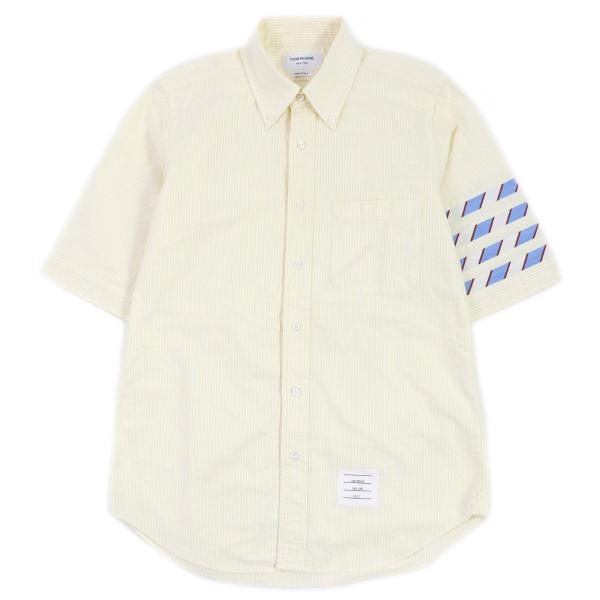 極美品□THOM BROWNE トムブラウン 23SS MWS256A 4BAR トリコロール 