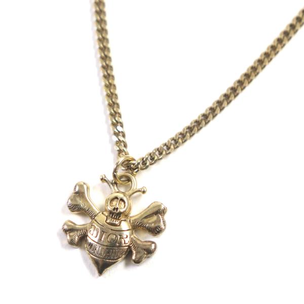 レア Stussy オールドステューシー スカルボーン ネックレス 