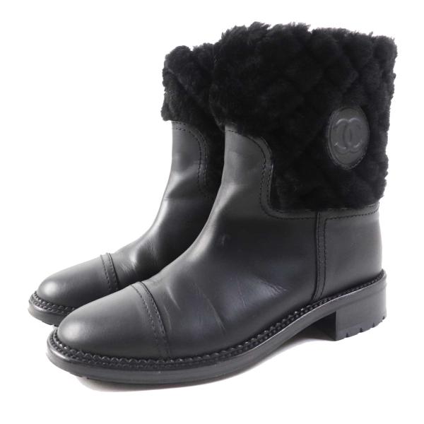 CHANEL 　 マトラッセ ショートブーツ 　イタリア製 
10 CHANEL 極美品◎CHANEL シャネル G30231 マトラッセ ココマーク