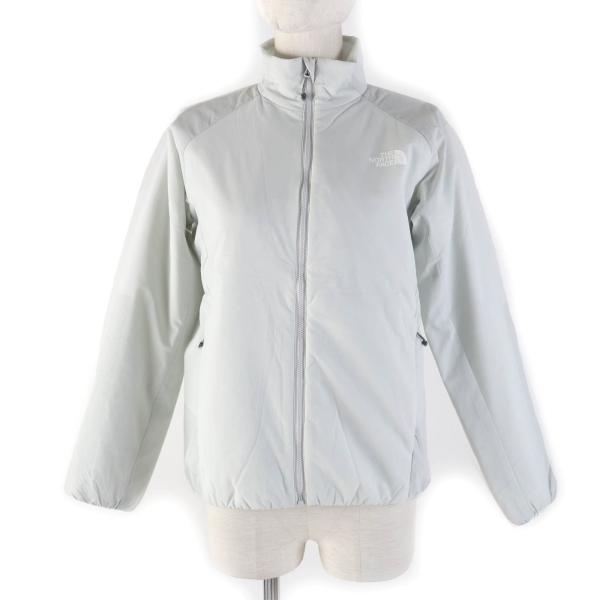 極美品☆THE NORTH FACE ザ・ノースフェイス VYW82206 Nentrix Jacket 中綿入り ZIP UP ジャケット ライトグレー S 正規品 レディース THE NORTH FACE（ザ ノースフェイス） 極美品☆THE NORTH FACE