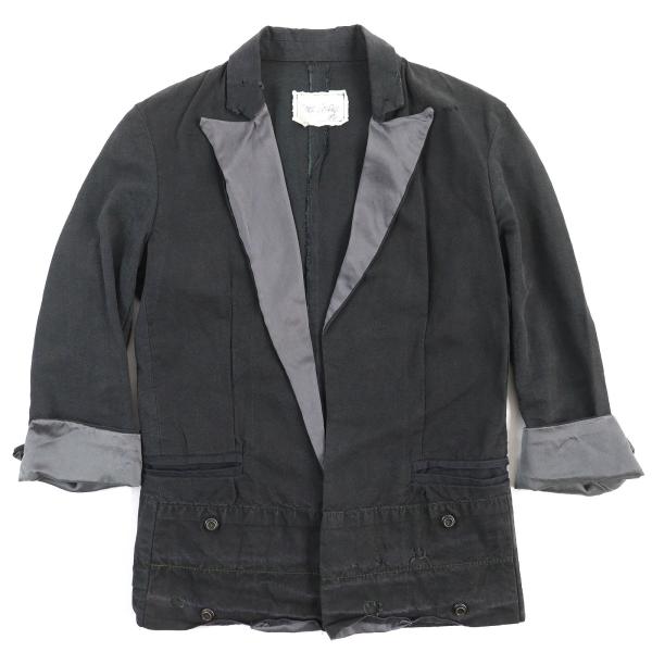 美品△Greg Lauren グレッグローレン 七分袖 ダメージ加工