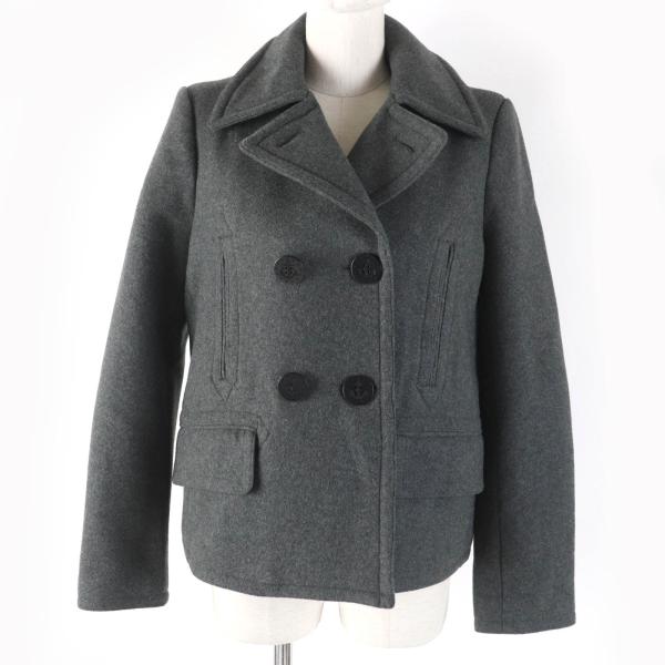 未使用品☆POLO RALPH LAUREN ポロ・ラルフローレン 211568332001 ショートコート ダークグレー 6 正規品 レディース 定価74800円 POLO RALPH LAUREN（ポロ・ラルフローレン） 未使用品☆POLO RALPH