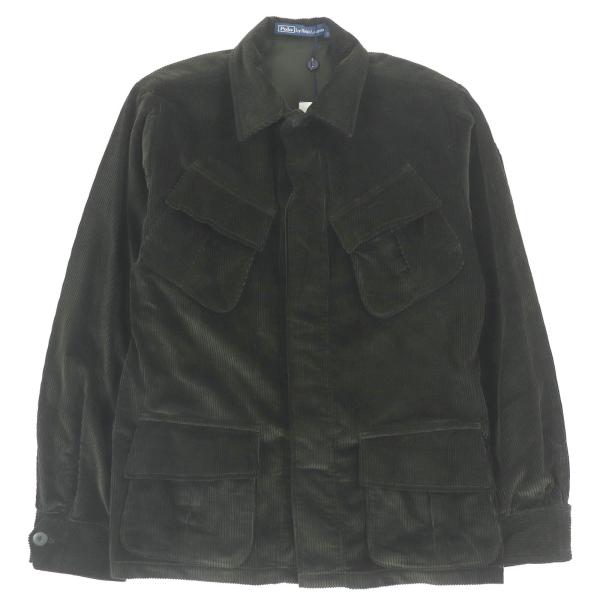 未使用品□POLO RALPH LAUREN ポロ・ラルフローレン コーデュロイジャケット トラッカージャケット ダークグリーン 38 正規品 メンズ POLO RALPH LAUREN（ポロ・ラルフローレン） 未使用品□POLO RALPH