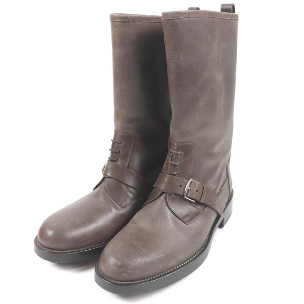 HERMES 極美品□HERMES エルメス USED加工 ベルト付き レザー